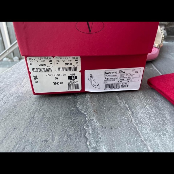 Valentino rock flat 6.5 in pink - Picture 4 of 4